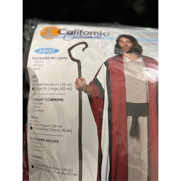 California costumes Nativity Moses shepherd Sz L Xl - Picture 2 of 5